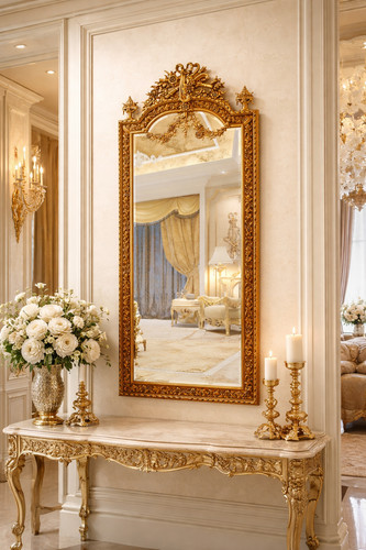 Luxury ornate gold framed - ornate,